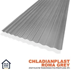 Chladianplast Corrugated Polypropylene Roofing Clear (Roma) 2