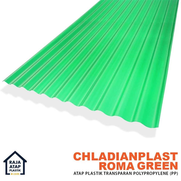 Chladianplast Corrugated Polypropylene Roofing Clear (Roma)