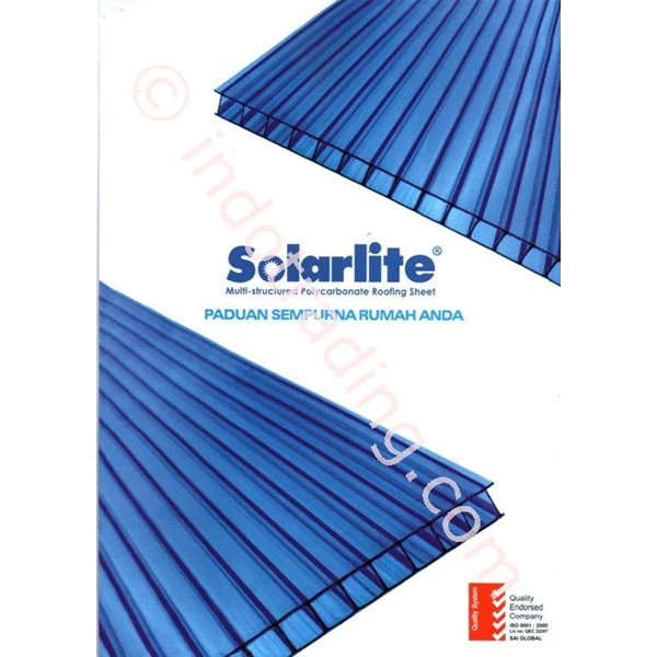 Solarlite Multi-Wall Polycarbonate Roofing Sheet - 5 mm