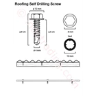 Self Drilling Screw (12 x 25) 2