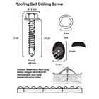 Self Drilling Screw (12 x 45) 2