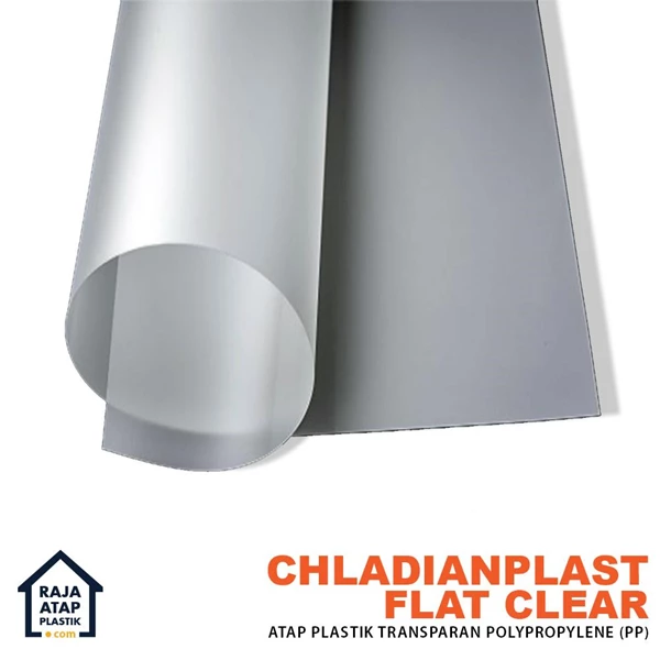 Fiber Plat Transparan Chladian flat (0.8 mm)