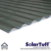 Corrugated Polycarbonate Roofing Solartuff (Roma)