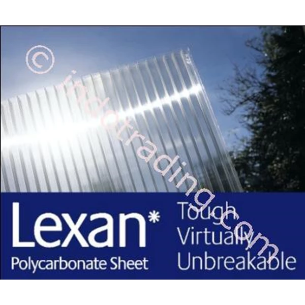 Atap Polycarbonate Lexan Size 6mm x 2.1m x 11.8m