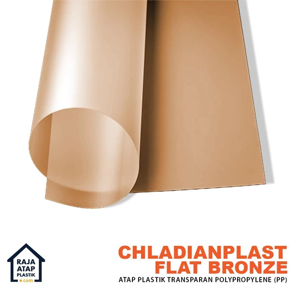 Atap Plastik Plat Chladian Flat (1 mm) Lembaran